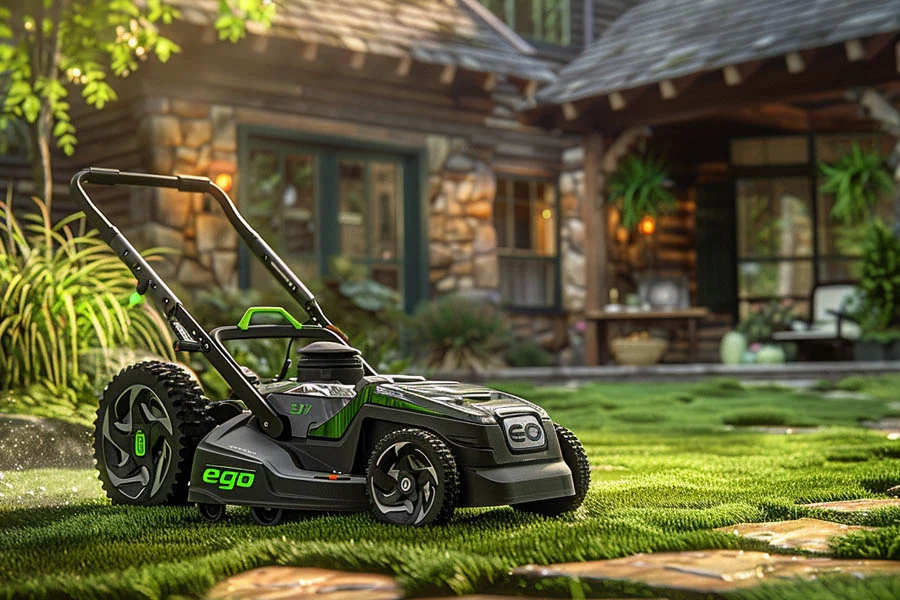 lowes electric push mower