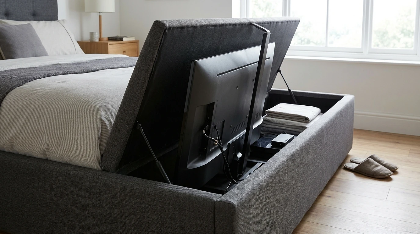 Best Bed Frames With TV Storage: Which Style Fits?
