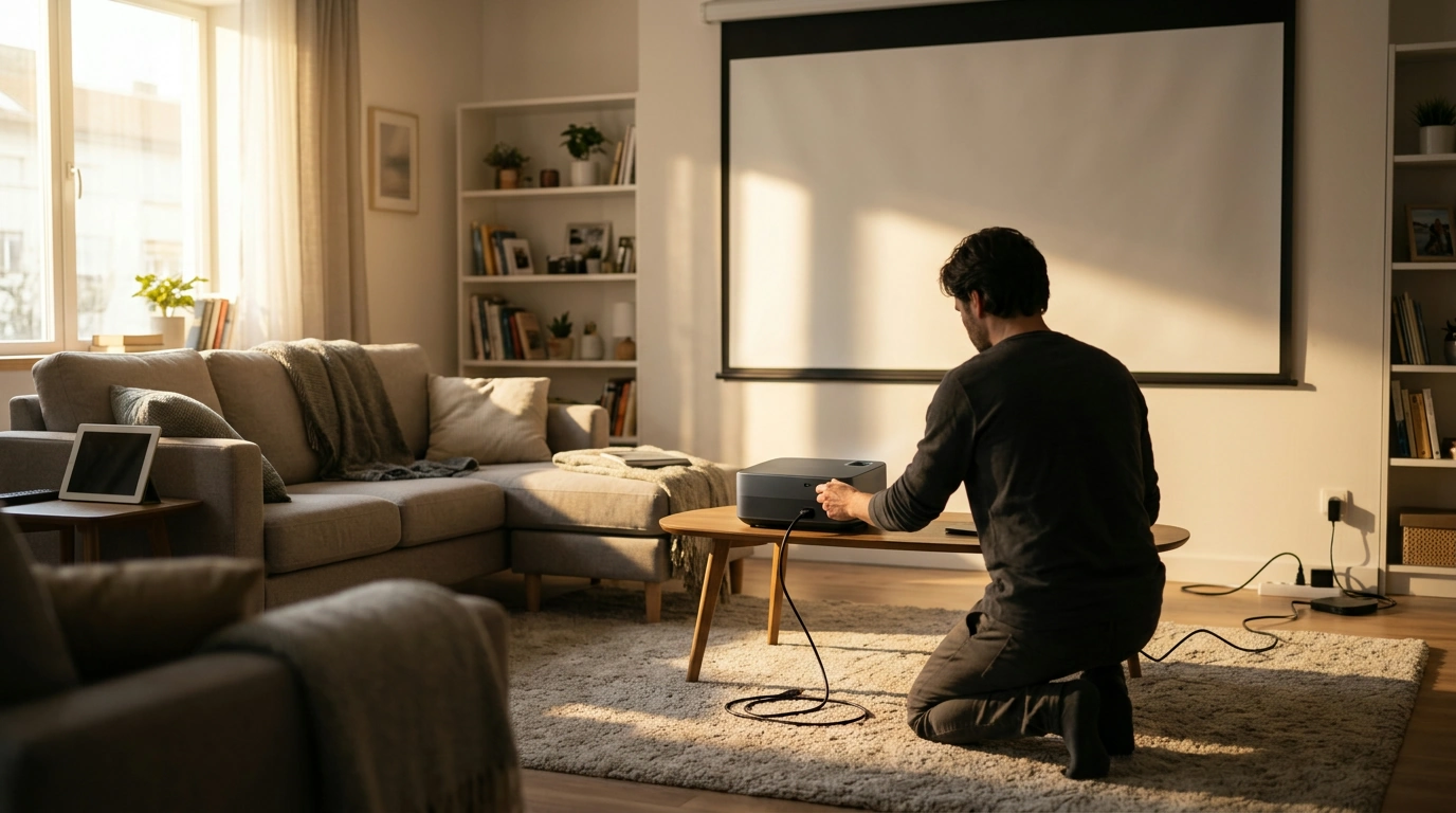 Choosing a 4K Smart Projector With WiFi & Bluetooth